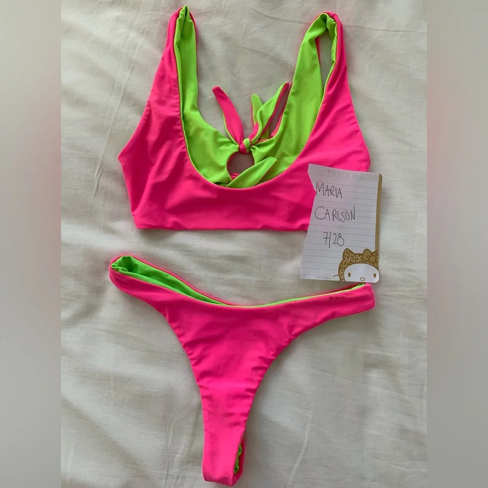 Moana Bikini Lame Fresh Set - Picture 2 of 4